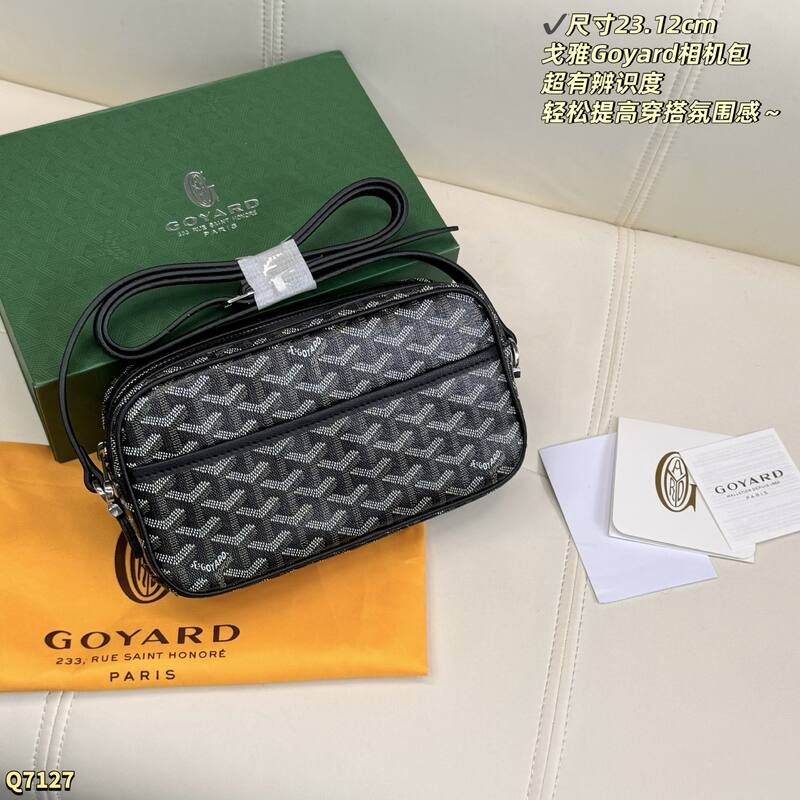 Goyard Black crossbody — AAA Quality Replica