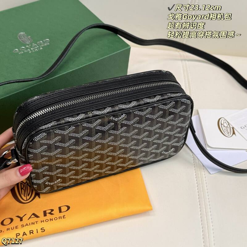 Goyard Black crossbody — AAA Quality Replica