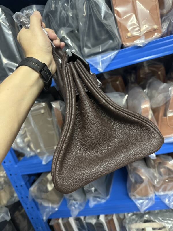 Hermes Birkin Dark Brown shoulder — Top Quality Replica