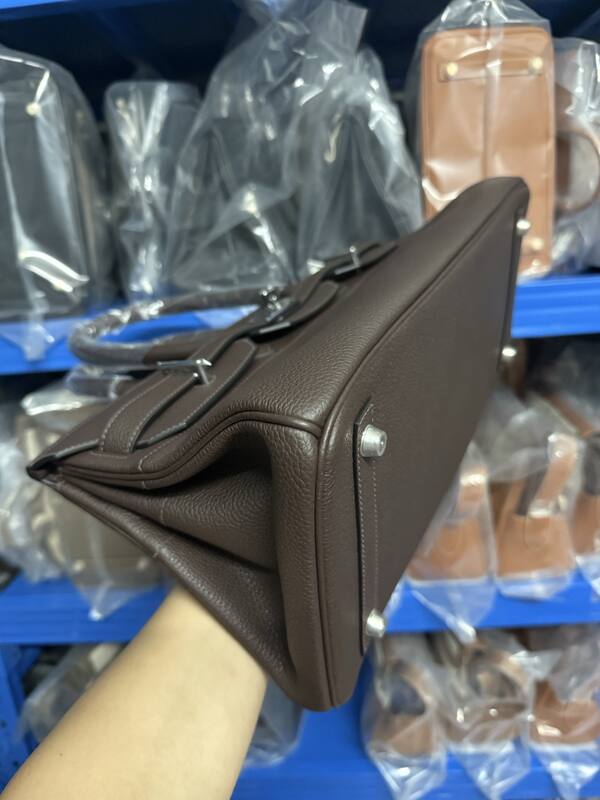 Hermes Birkin Dark Brown shoulder — Top Quality Replica