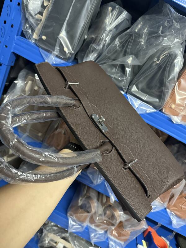Hermes Birkin Dark Brown shoulder — Top Quality Replica