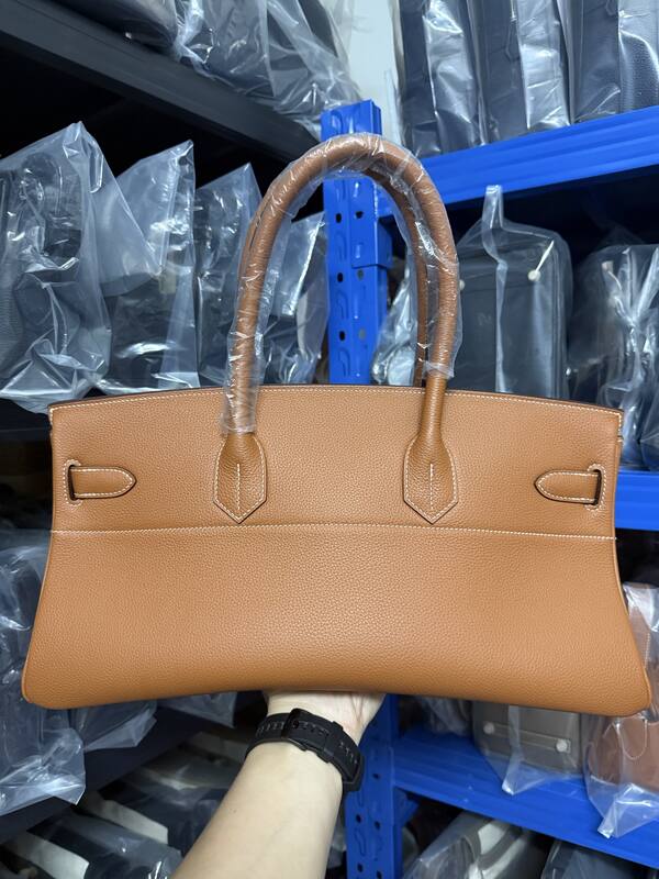 Hermes Birkin Gold Brown handbag — AAA Quality Replica