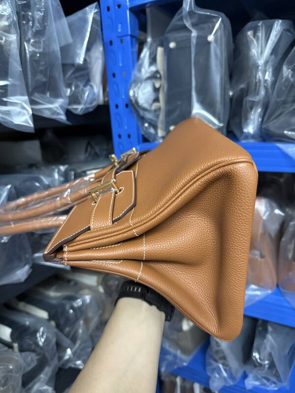 Hermes Birkin Gold Brown handbag — AAA Quality Replica