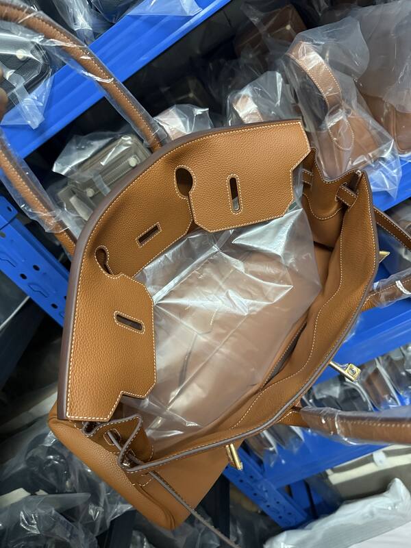 Hermes Birkin Gold Brown handbag — AAA Quality Replica