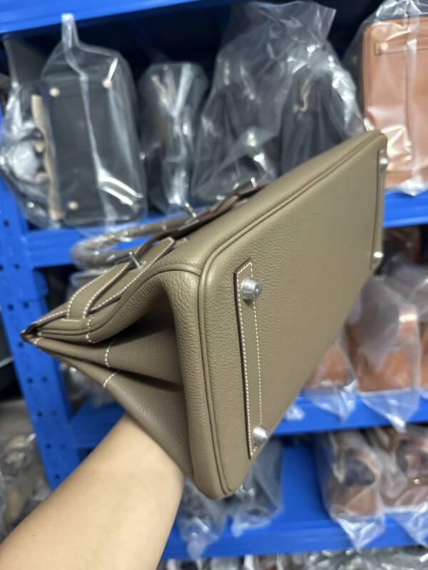 Hermes Birkin Etoupe everyday — Premium Replica