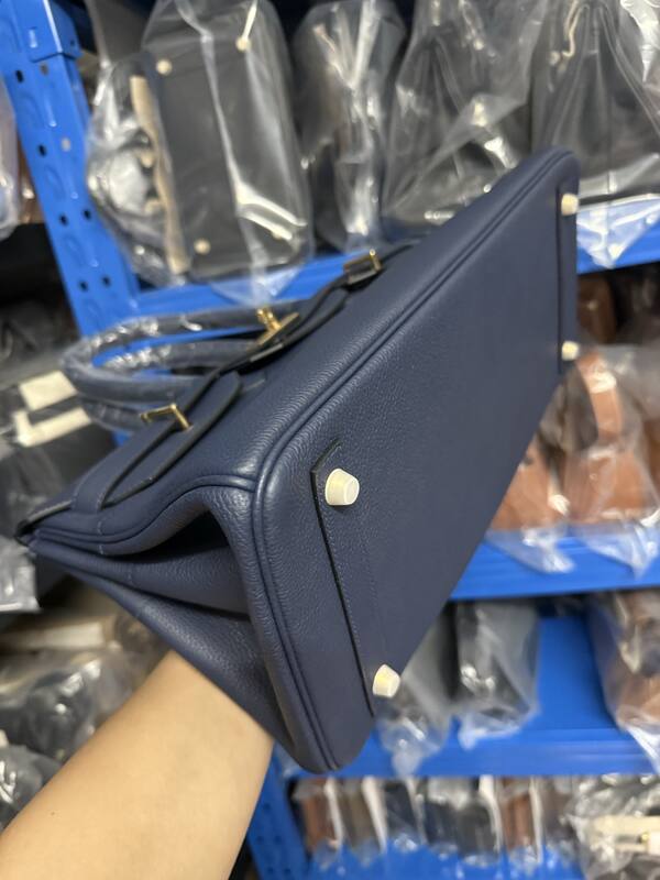 Hermes Birkin Blue work — 1:1 Replica