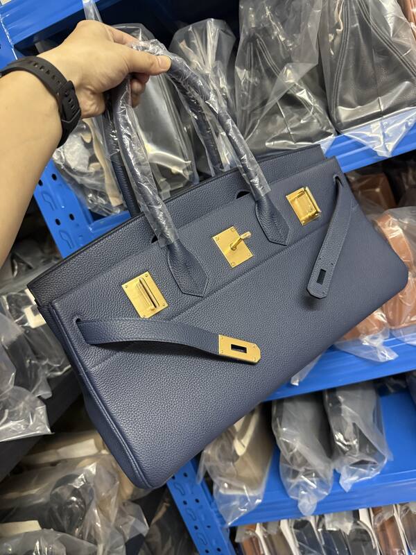Hermes Birkin Blue work — 1:1 Replica