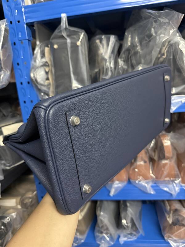 Hermes Birkin Blue everyday — Premium Replica