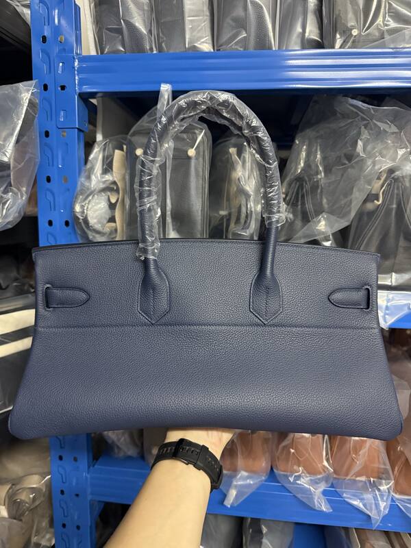 Hermes Birkin Blue everyday — Premium Replica