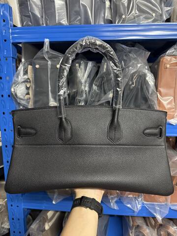Hermes Birkin Black large tote Top Quality Replica