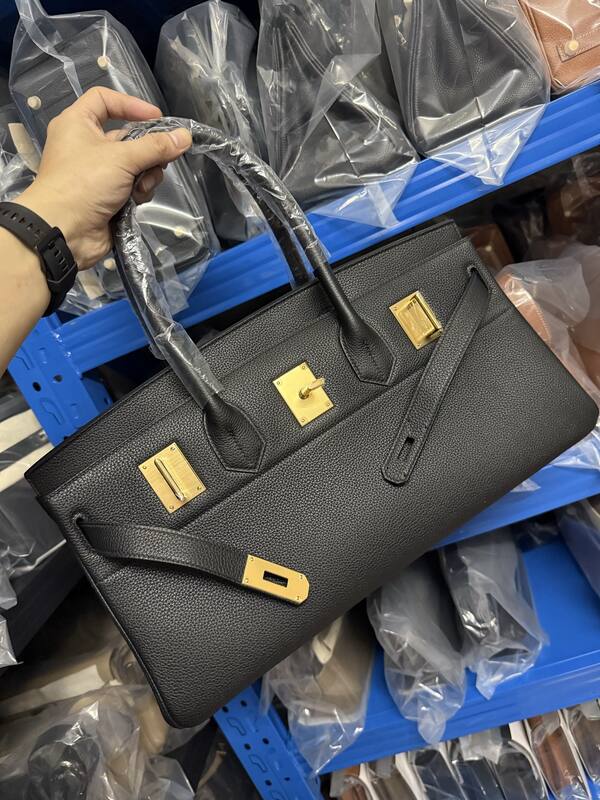 Hermes Birkin Black large tote — Top Quality Replica