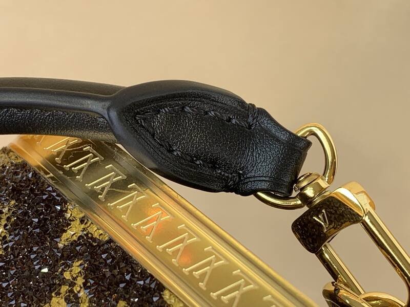 Louis Vuitton Treasure Box Black Monogram crossbody — Top Quality Replica