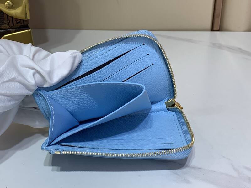 Louis Vuitton Noa Compact Light Blue Monogram Empreinte Compact everyday — AAA Quality Replica