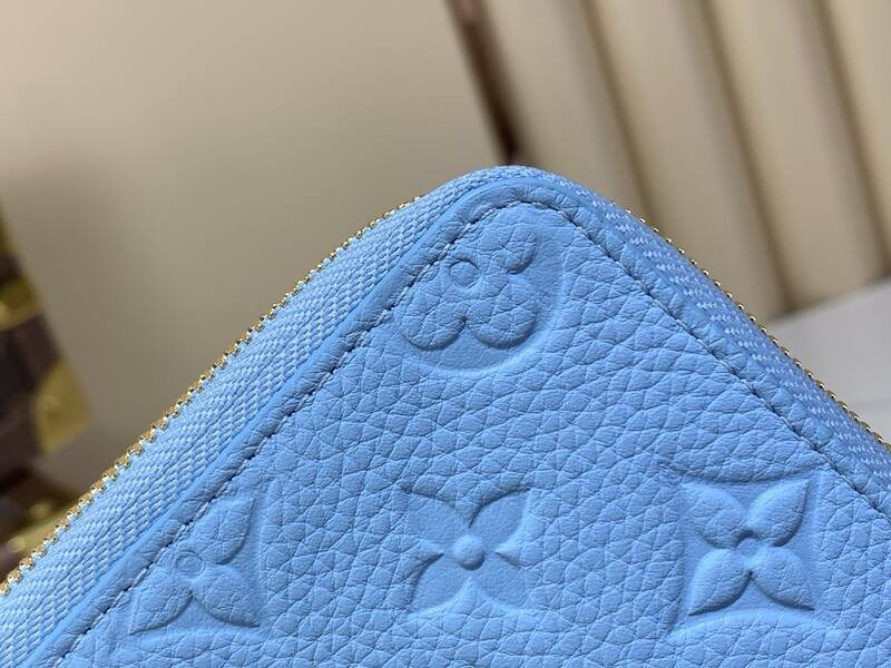 Louis Vuitton Noa Compact Light Blue Monogram Empreinte Compact everyday — AAA Quality Replica