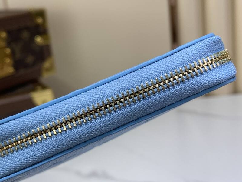 Louis Vuitton Noa Compact Light Blue Monogram Empreinte Compact everyday — AAA Quality Replica