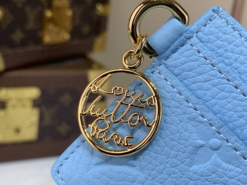 Louis Vuitton M28129 Blue Monogram Empreinte everyday — AAA Quality Replica