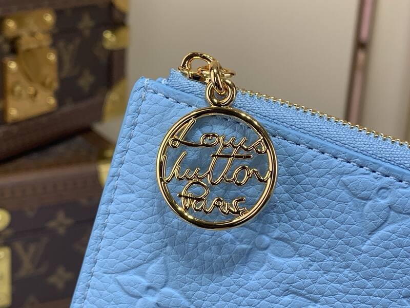 Louis Vuitton Lisa Blue Monogram Empreinte everyday — AAA Quality Replica