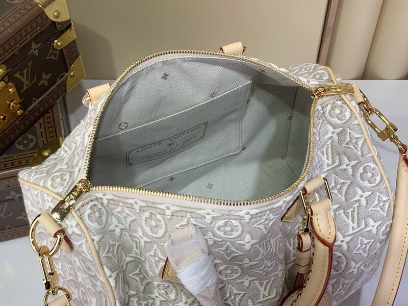 Louis Vuitton Speedy Soft 30 Beige Monogram 30 travel — Top Quality Replica