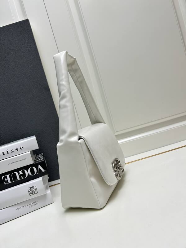 Balenciaga White 24x18x10cm shoulder — 1:1 Replica