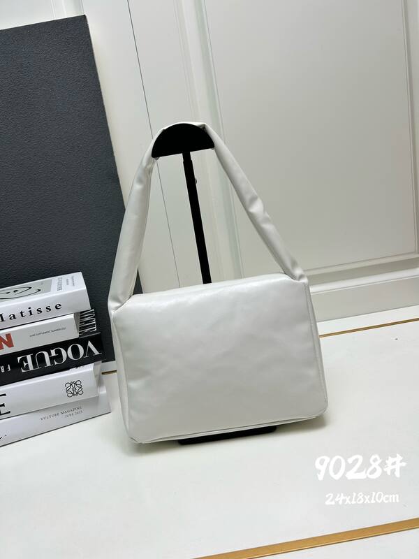 Balenciaga White 24x18x10cm shoulder — 1:1 Replica