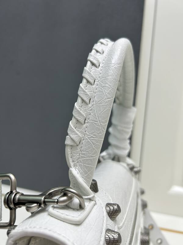 Balenciaga Hourglass White 27x19x10cm crossbody — Top Quality Replica