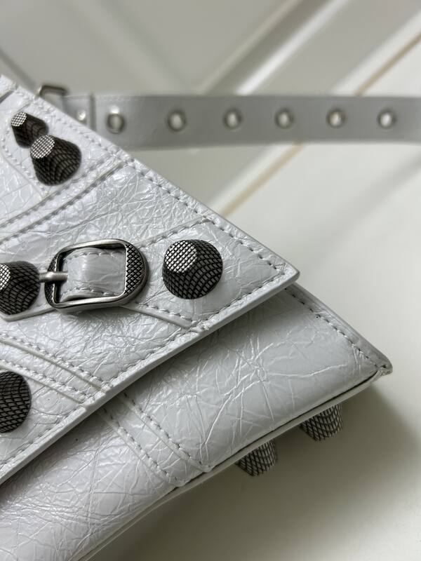 Balenciaga Hourglass White 27x19x10cm crossbody — Top Quality Replica