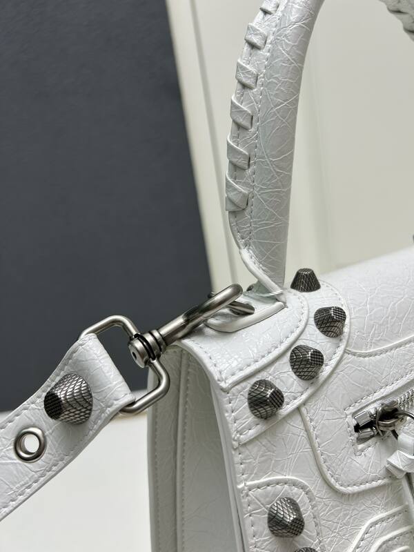Balenciaga Hourglass White 27x19x10cm crossbody — Top Quality Replica