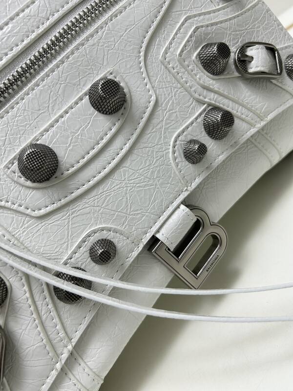 Balenciaga Hourglass White 27x19x10cm crossbody — Top Quality Replica