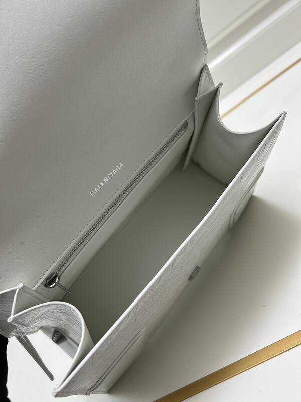 Balenciaga Hourglass White 27x19x10cm crossbody — Top Quality Replica