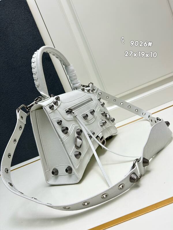 Balenciaga Hourglass White 27x19x10cm crossbody — Top Quality Replica