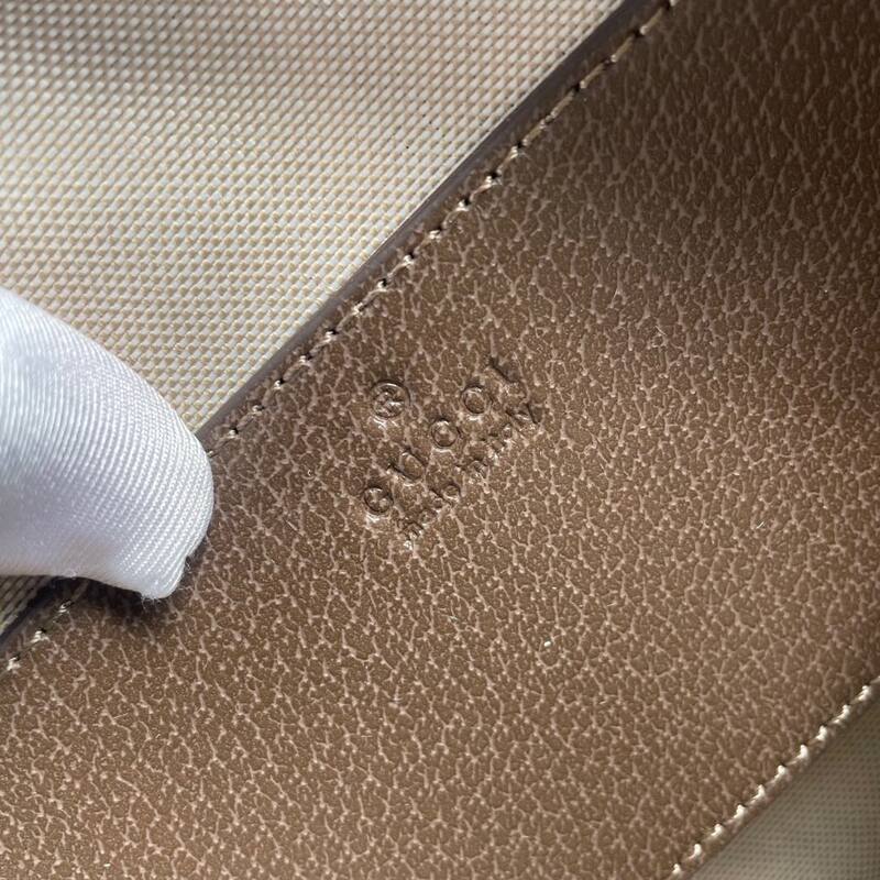 Gucci Beige Ebony GG Supreme mini crossbody — AAA Quality Replica
