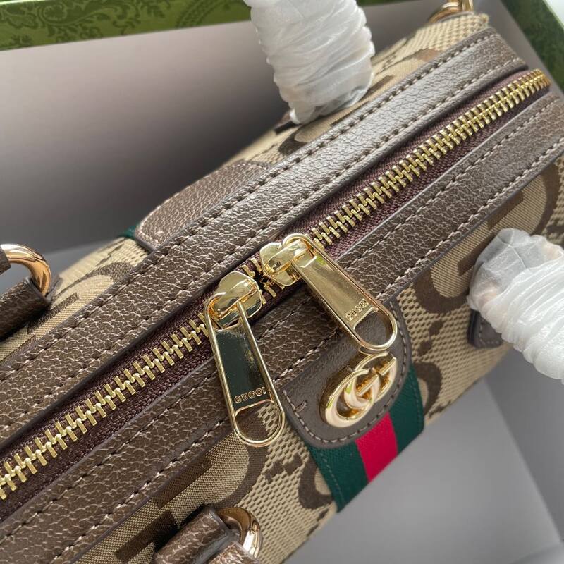 Gucci Beige Ebony GG Supreme mini crossbody — AAA Quality Replica