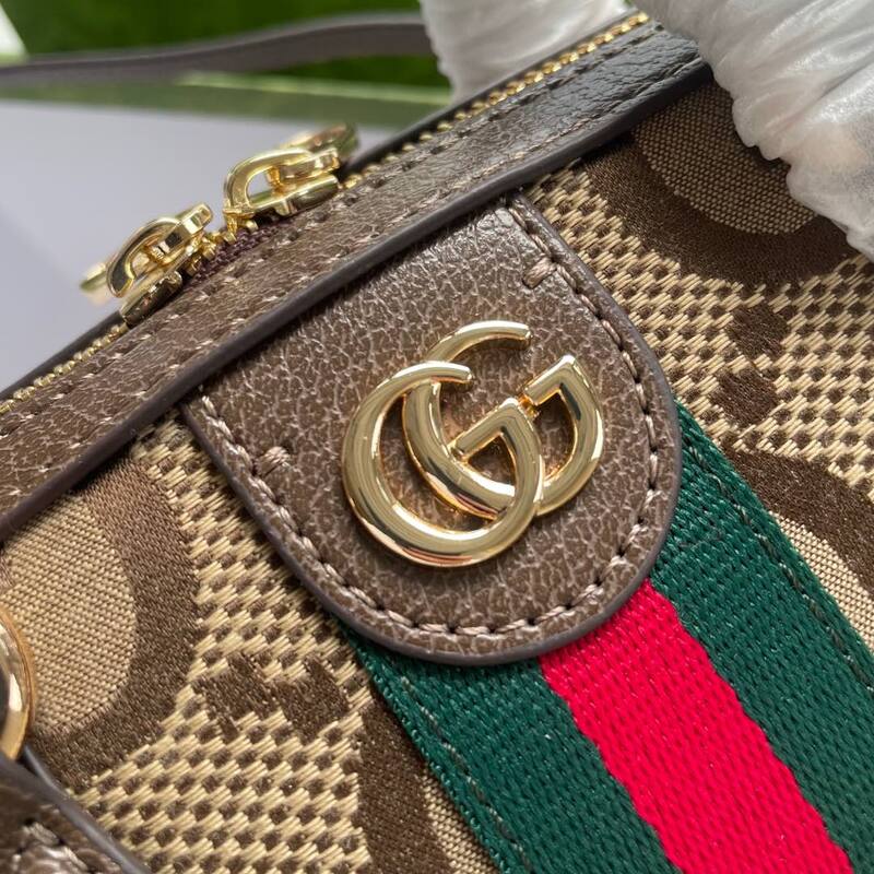 Gucci Beige Ebony GG Supreme mini crossbody — AAA Quality Replica