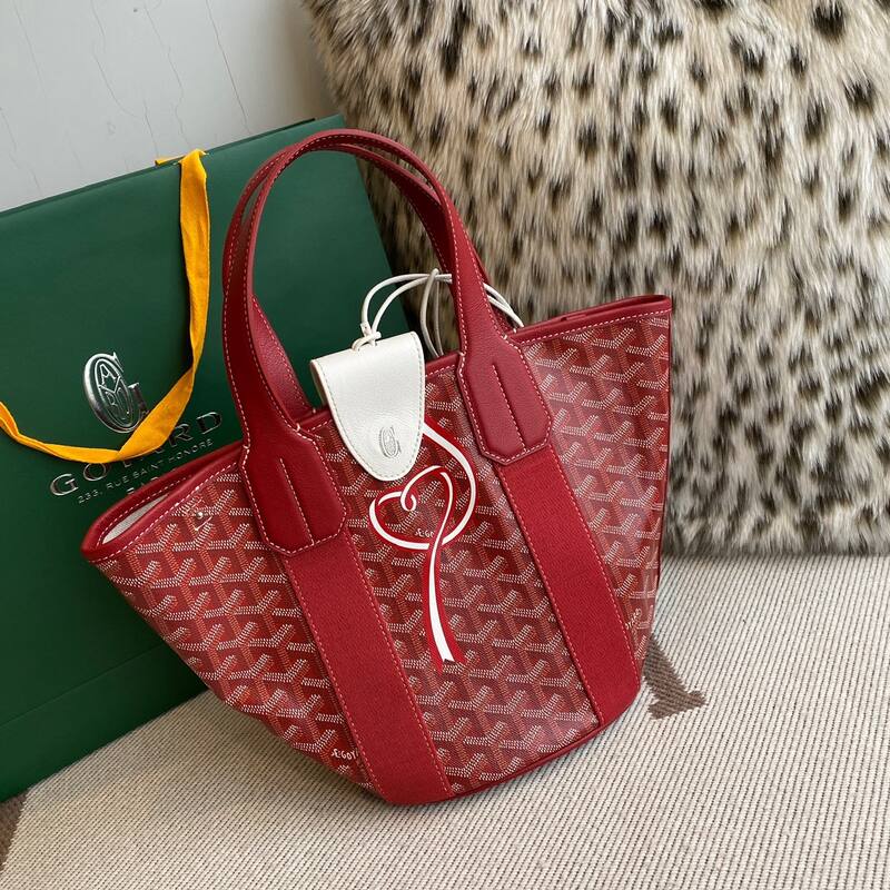 Goyard Red 25x18x10cm shoulder bag — AAA Quality Replica