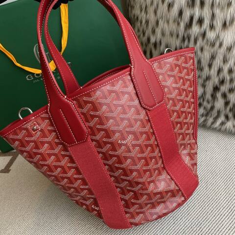 Goyard Red 25x18x10cm shoulder bag AAA Quality Replica