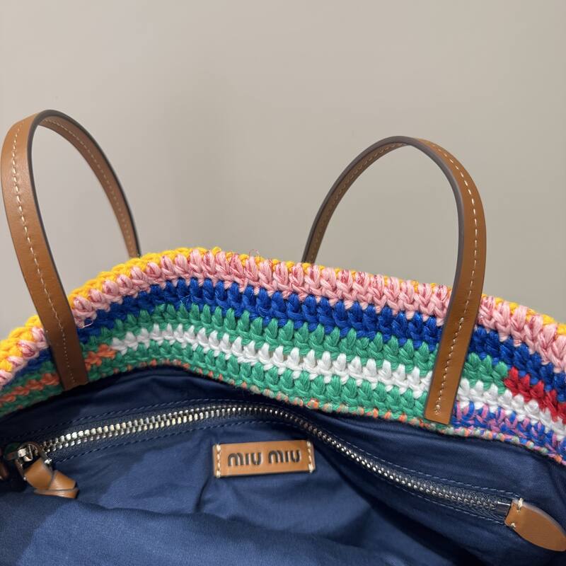 Miu Miu Multicolor Crochet shoulder bag — 1:1 Replica