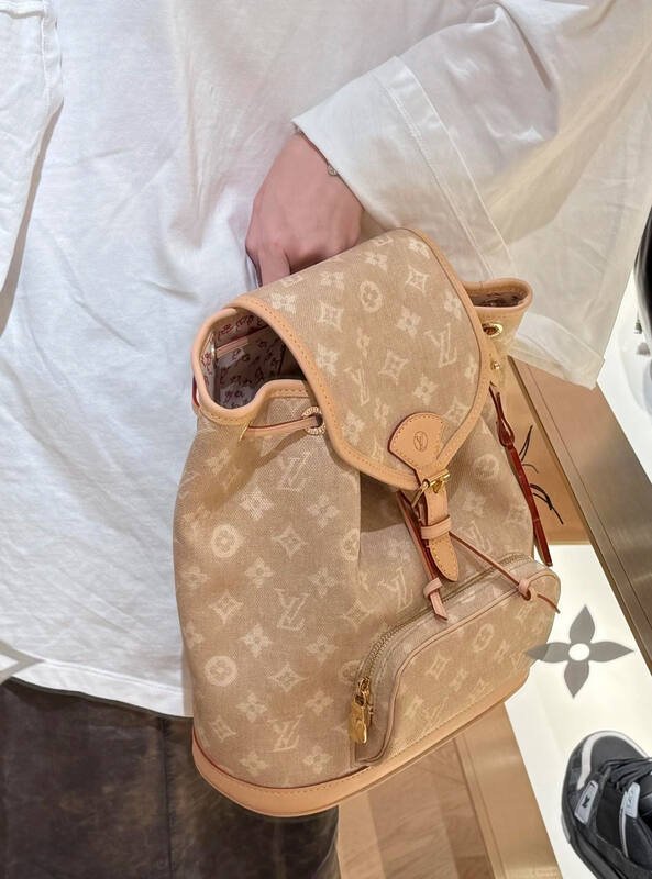 Louis Vuitton Mini Palm Springs Beige Monogram mini everyday — AAA Quality Replica
