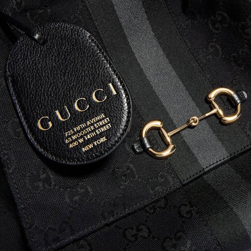 Gucci Horsebit Web GG Black shoulder — Top Quality Replica