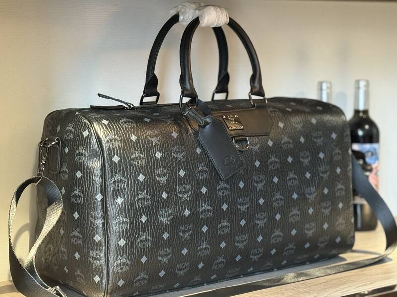 MCM Monogram 40x30x16cm shoulder bag — Premium Replica