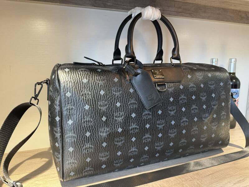 MCM Monogram 40x30x16cm shoulder bag — Premium Replica