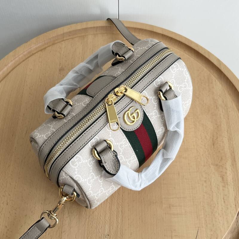 Gucci Ophidia Beige Ebony GG Supreme shoulder — 1:1 Replica