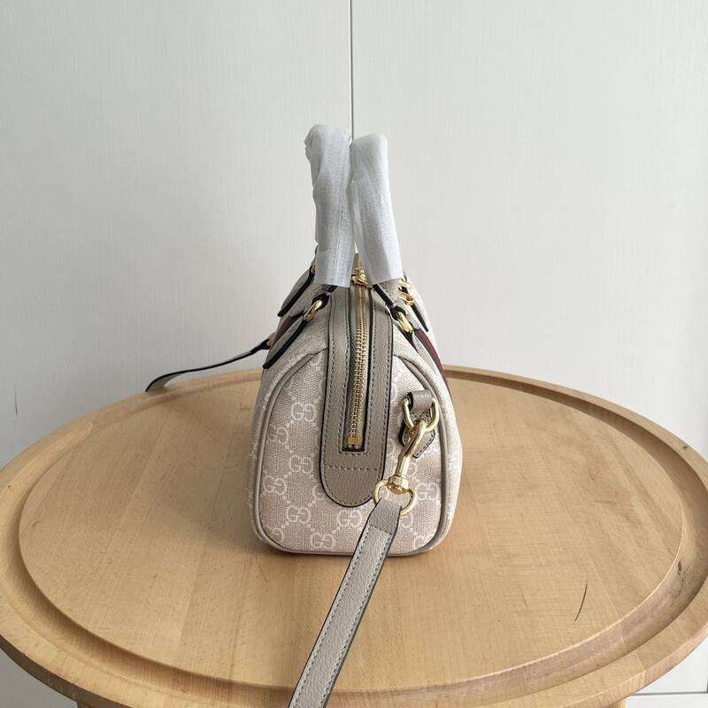Gucci Ophidia Beige Ebony GG Supreme shoulder — 1:1 Replica