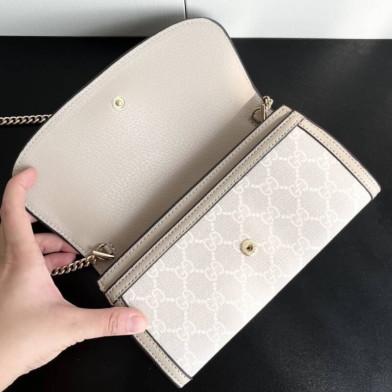Gucci Beige GG canvas 21 10 crossbody — Top Quality Replica