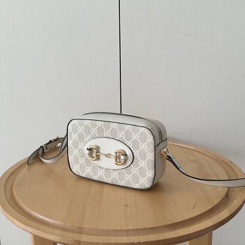 Gucci Beige GG Supreme 20 13 6cm crossbody Top Quality Replica