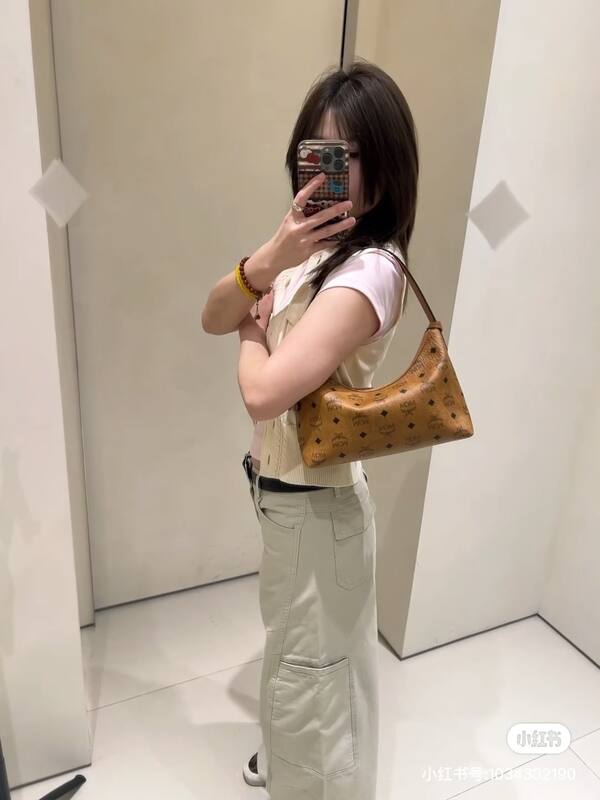 MCM Visetos shoulder bag — Premium Replica