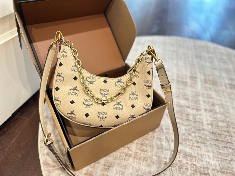 MCM Visetos 25x18x10cm shoulder bag — 1:1 Replica