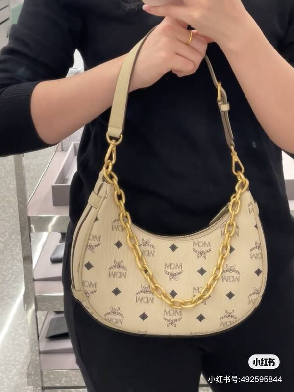 MCM Visetos 25x18x10cm shoulder bag — AAA Quality Replica