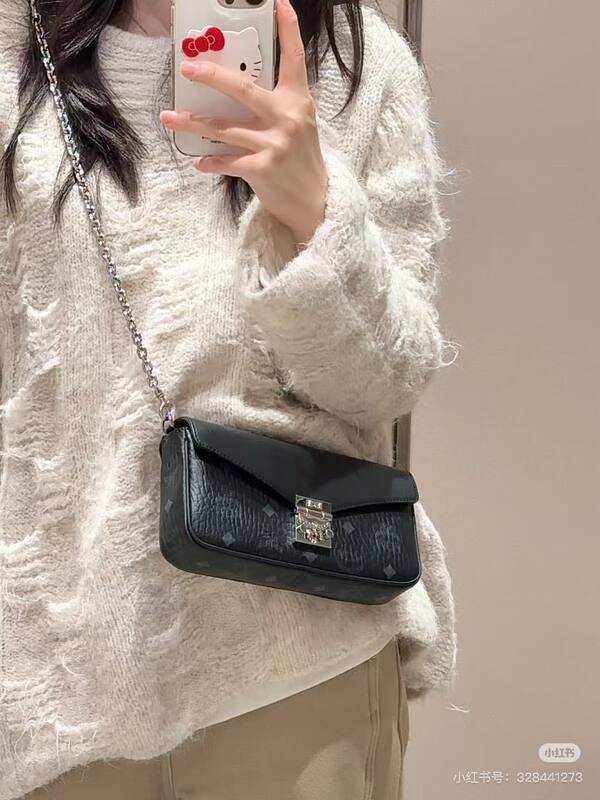 MCM Monogram 25x18x10cm shoulder bag — Top Quality Replica