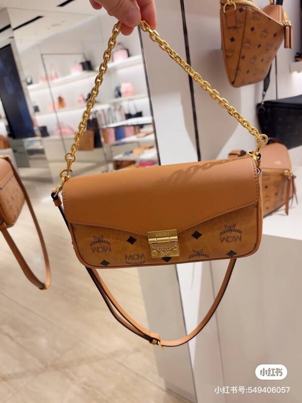MCM Monogram 25x18x10cm shoulder bag — Top Quality Replica