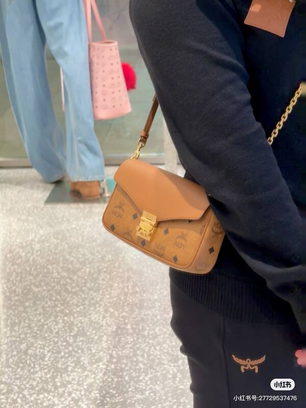 MCM Monogram 25x18x10cm shoulder bag — Top Quality Replica
